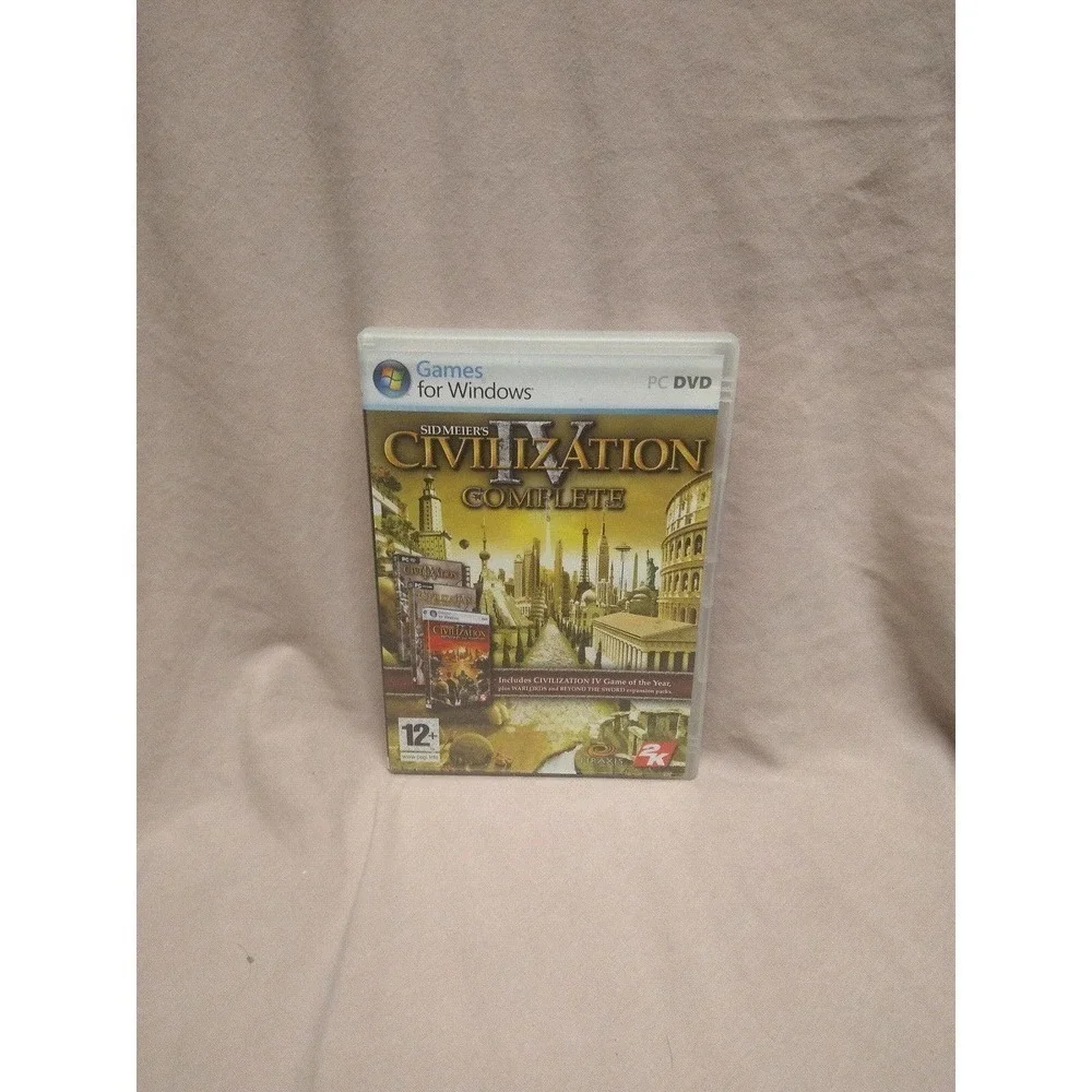 Microsoft PC Game Civilization IV Pal Version CIB